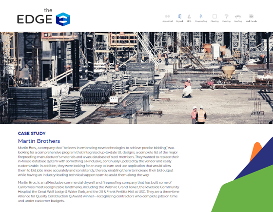 Takeoff and Construction Estimating Software for subcontractors to prepare construction estimates.