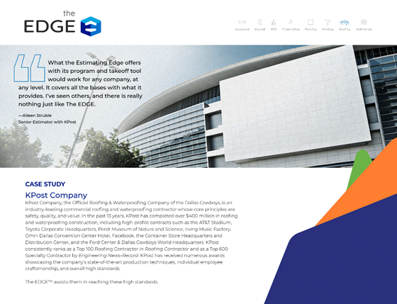 Takeoff and Construction Estimating Software for subcontractors to prepare construction estimates.