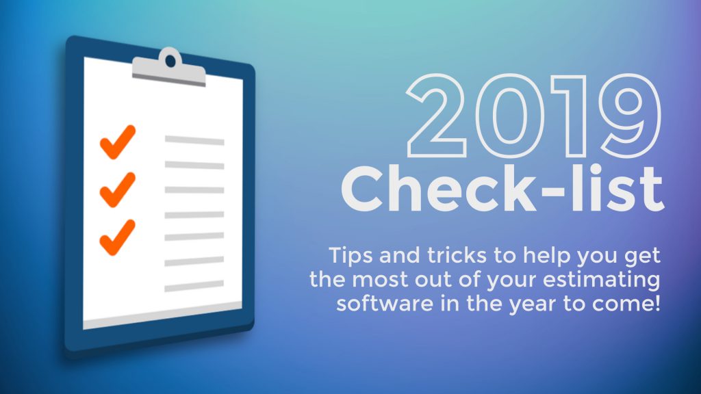 2019 checklist cover