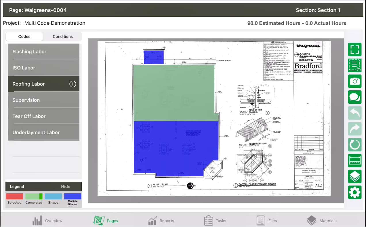 Multi Code Functionality - Estimating Edge